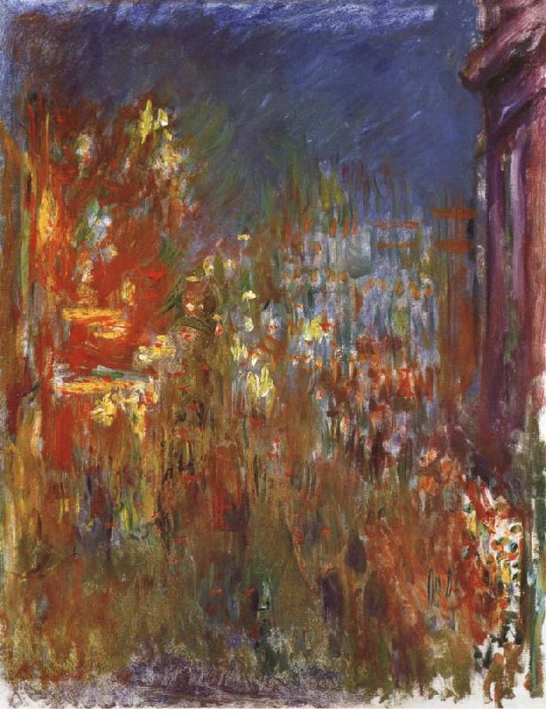 Claude Monet Leicester Square at Night oil painting image